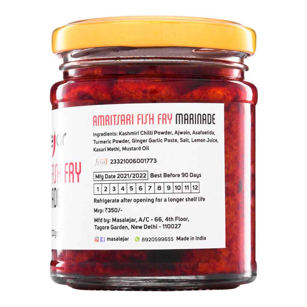 Masalejar Amritsari Fish Fry Marinade 200gm (Serves 4-5)