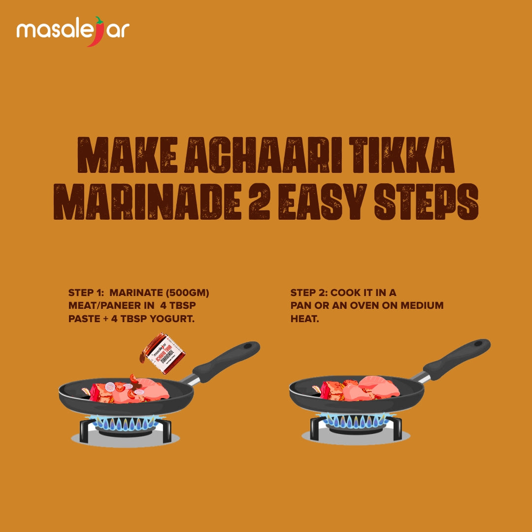 Masalejar Achaari Tikka Marinade 100gm (Serves 2)