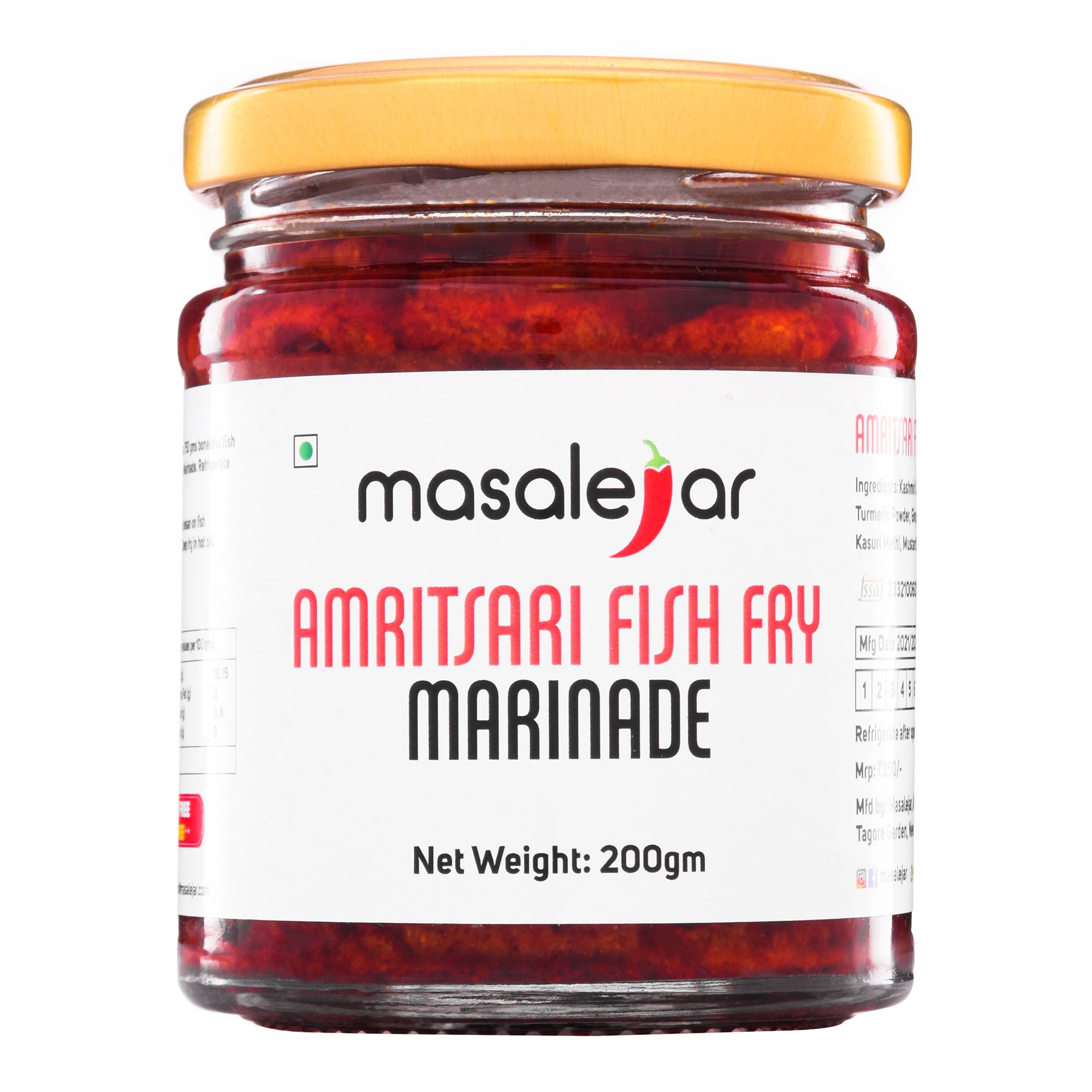 Masalejar Amritsari Fish Fry Marinade 200gm (Serves 4-5)