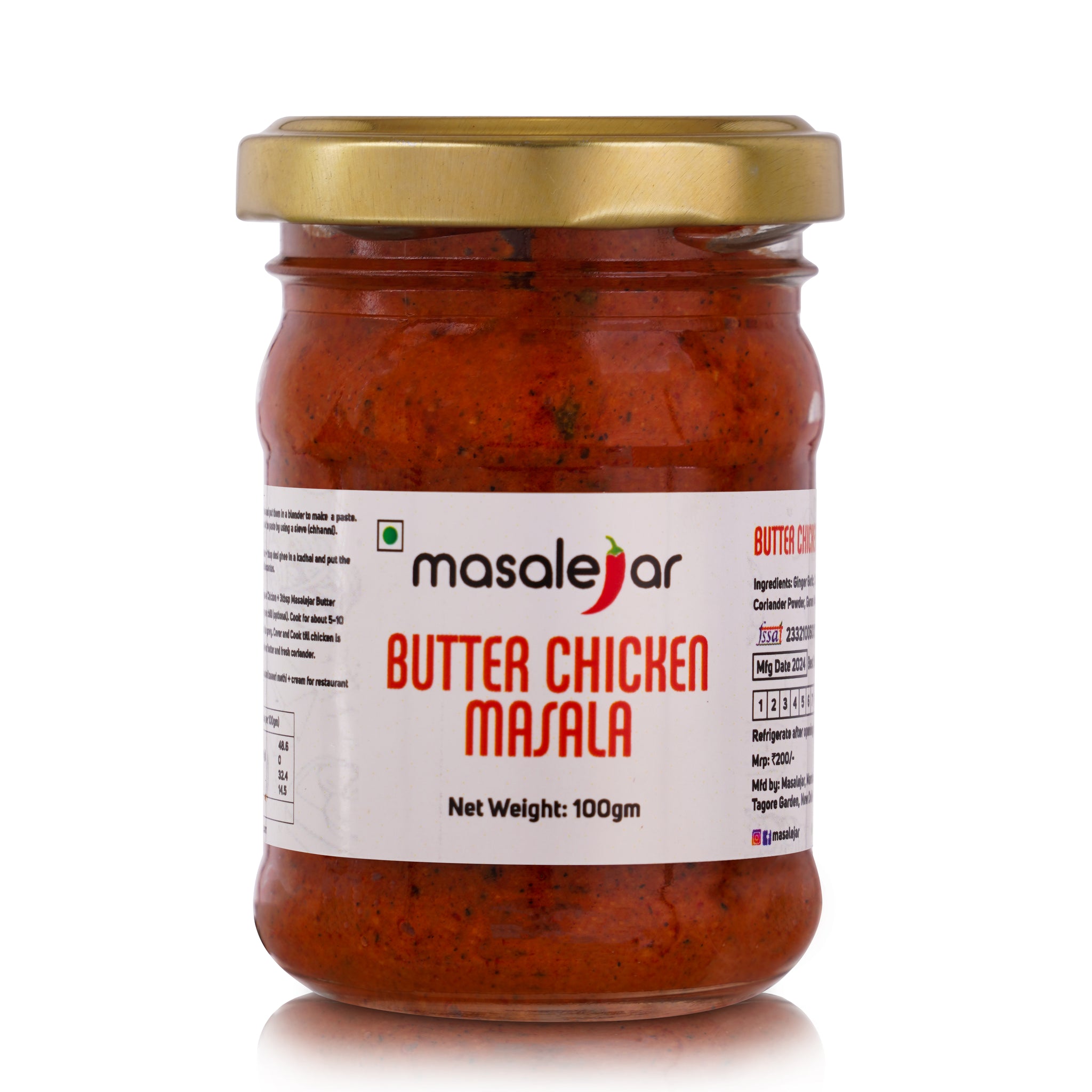 Masalejar Butter Chicken Masala 100gm (Serves 2)