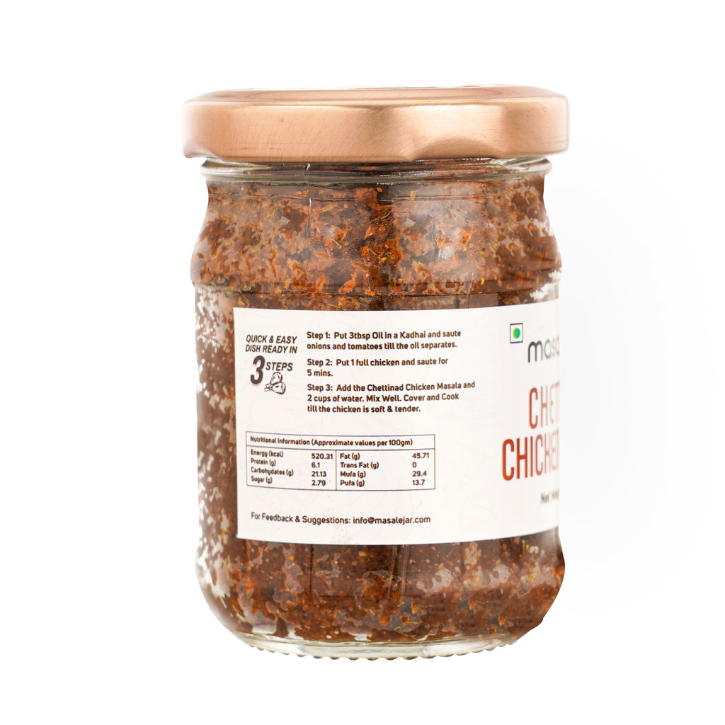 Masalejar Ready to Cook Chettinad Chicken Masala 100gm