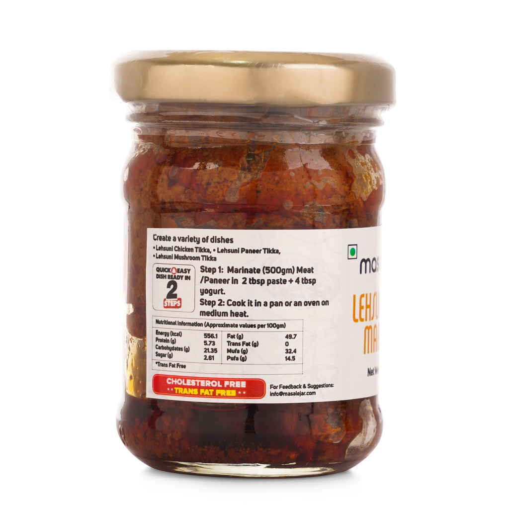 Masalejar Lehsuni Tikka Marinade 100gm (Serves 2)