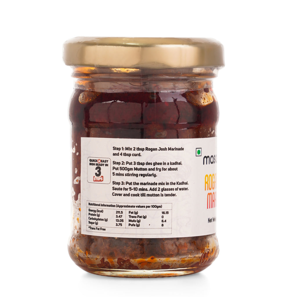 Masalejar Kashmiri Rogan Josh Masala Marinade 100gm (Serves 2)