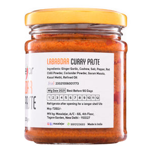 Masalejar Lababdar Curry Paste | Ready to Cook Spice Mix | Just Mix & Cook | Paneer Masala | Chicken Masala (Pack of 1 X 200 Gram)