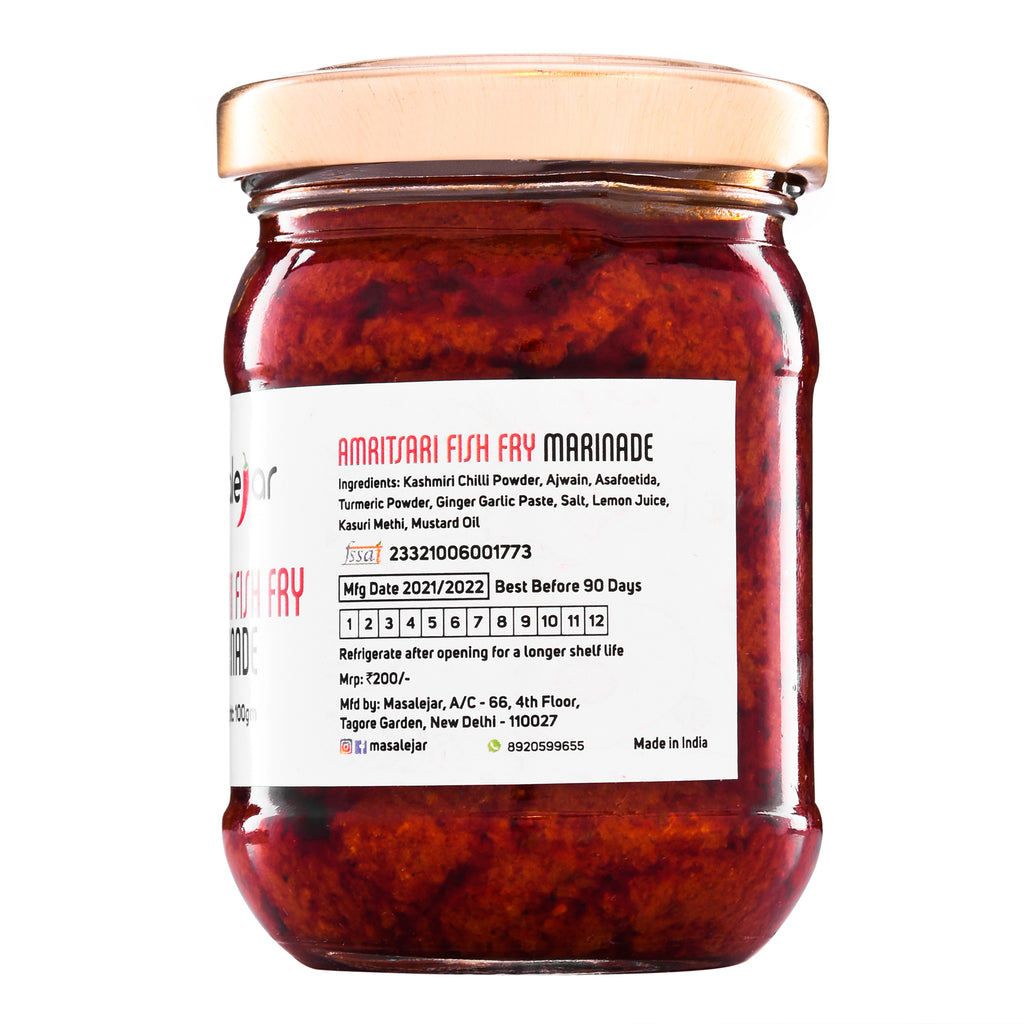 Masalejar Amritsari Fish Fry Marinade 100gm (Serves 2)