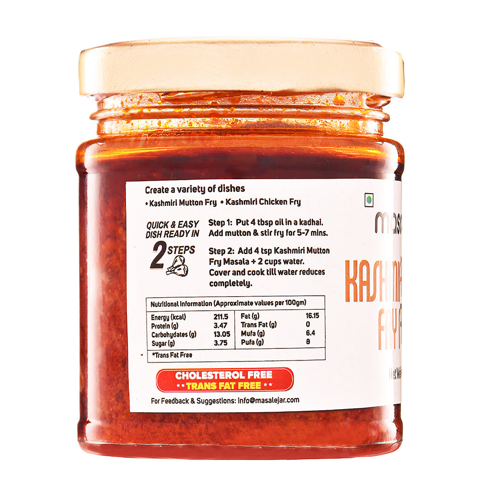 Masalejar Kashmiri Mutton Fry Masala 200gm (Serves 4-5)